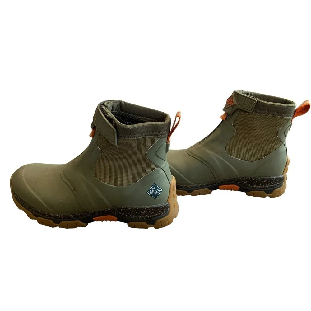 Muck Boot Co Apex Mid‎ Zip Mens 10 Olive Waterproof Hiking Gorpcore Utility